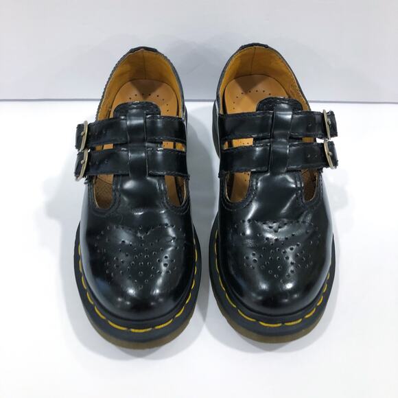 Dr. Martens 8065 Smooth Leather Mary Jane Shoes - Picture 6 of 11